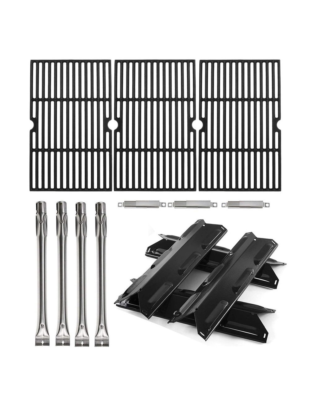 SafBbcue grill replacement kit for Kenmore – cast iron strength & even heat